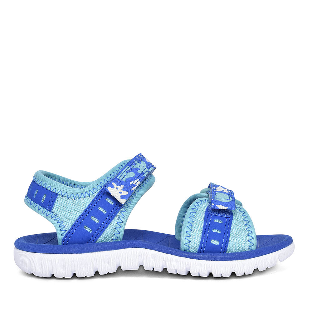 CLARKS SURFING SKIES COMBI SANDALS FOR GIRLS in KIDS COL F