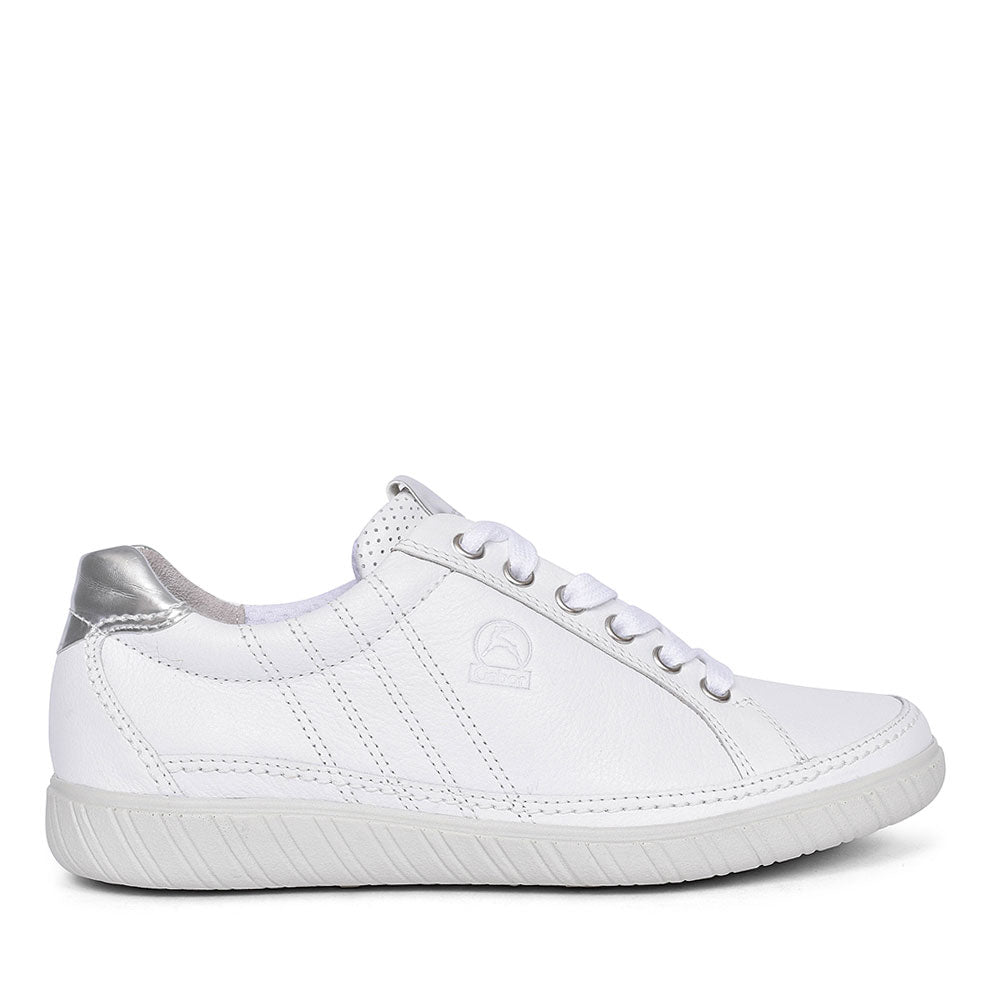 GABOR AMULET CASUAL SHOES FOR LADIES in WHITE
