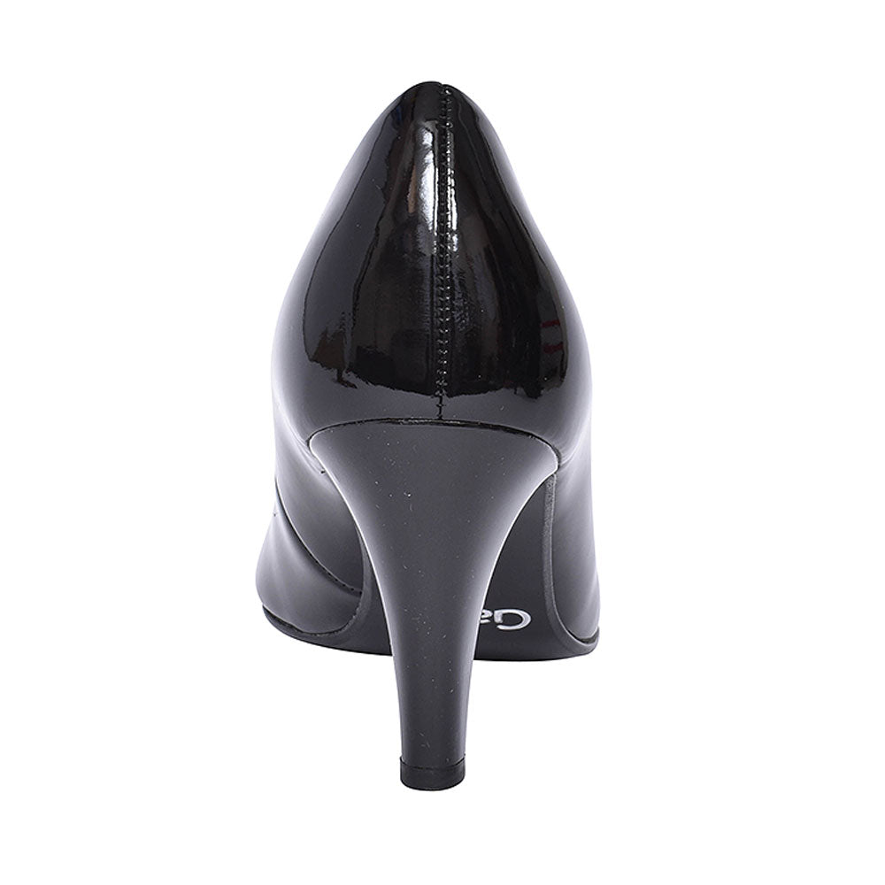 310 Court Shoe For Ladies In Blk Patent