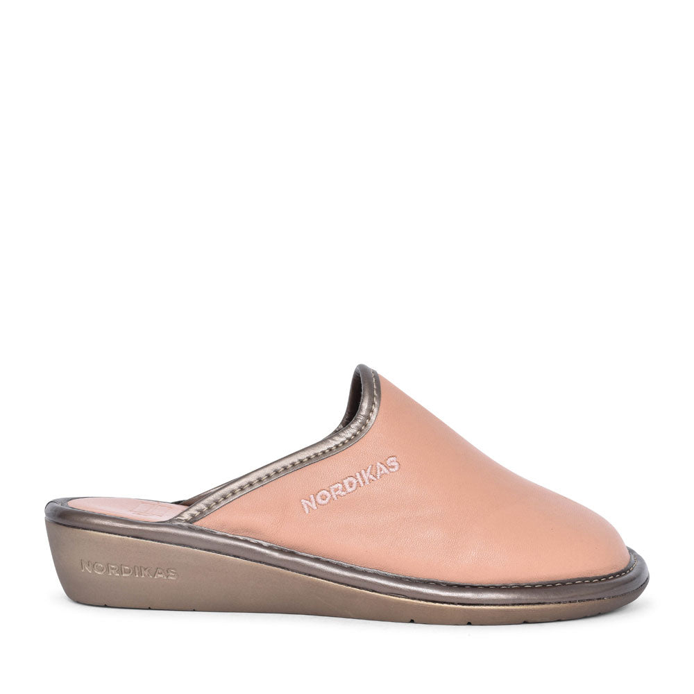 Mule Slipper For Ladies In Beige