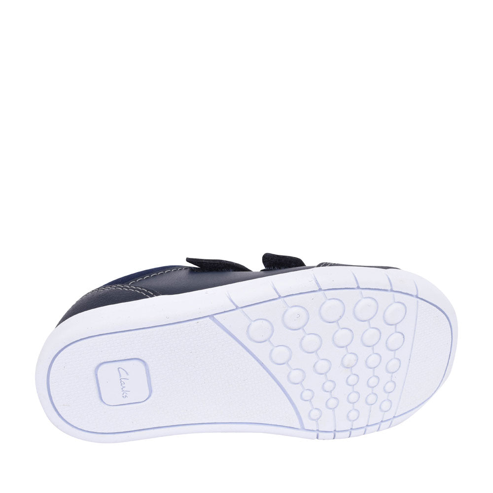 Boys Toddler Emery Sky Navy Leather Shoe In Kids G Fit