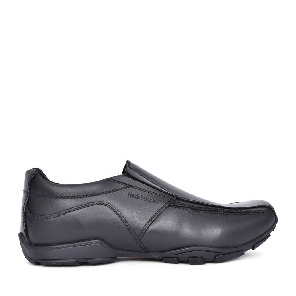 Boys Bespoke Slip On Shoe In Black