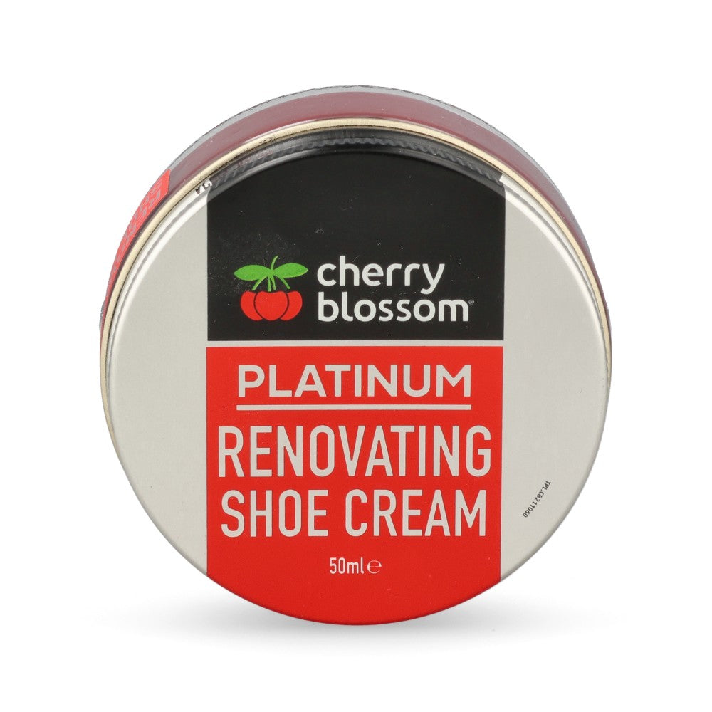 Platinum Renovating Shoe Cream In Black