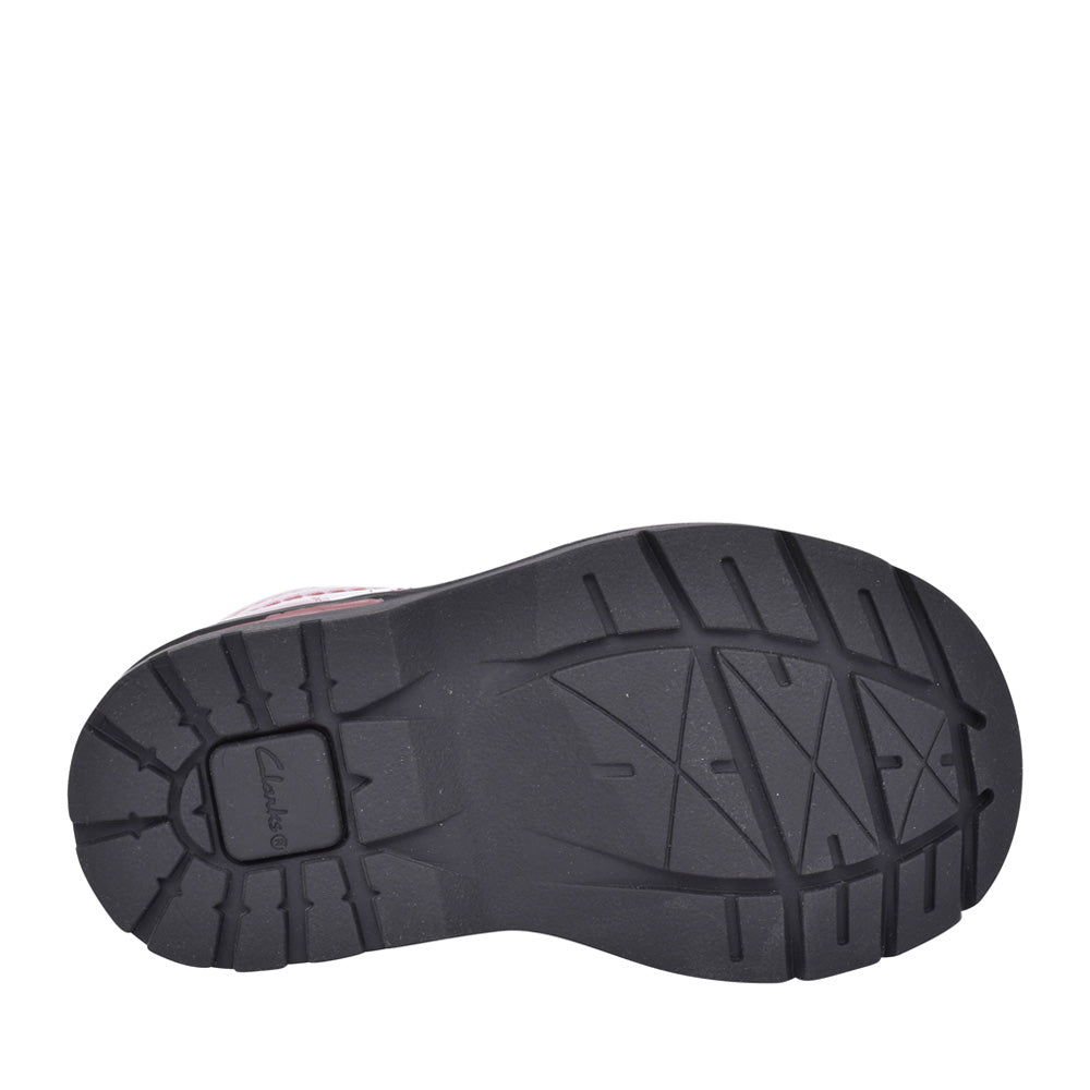 Girls Dabi Lace Pink Patent Boot In Kids G Fit