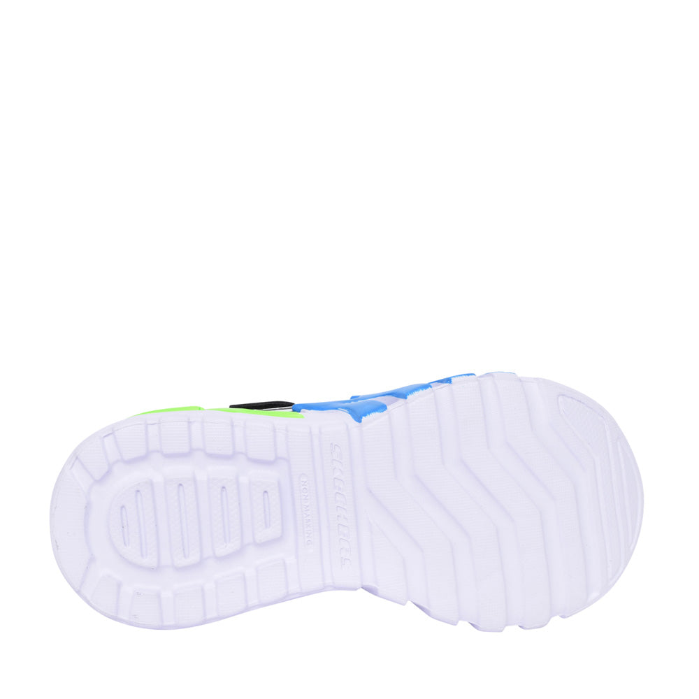 Boys 400135l Flex-glow Velcro Trainer In Blue