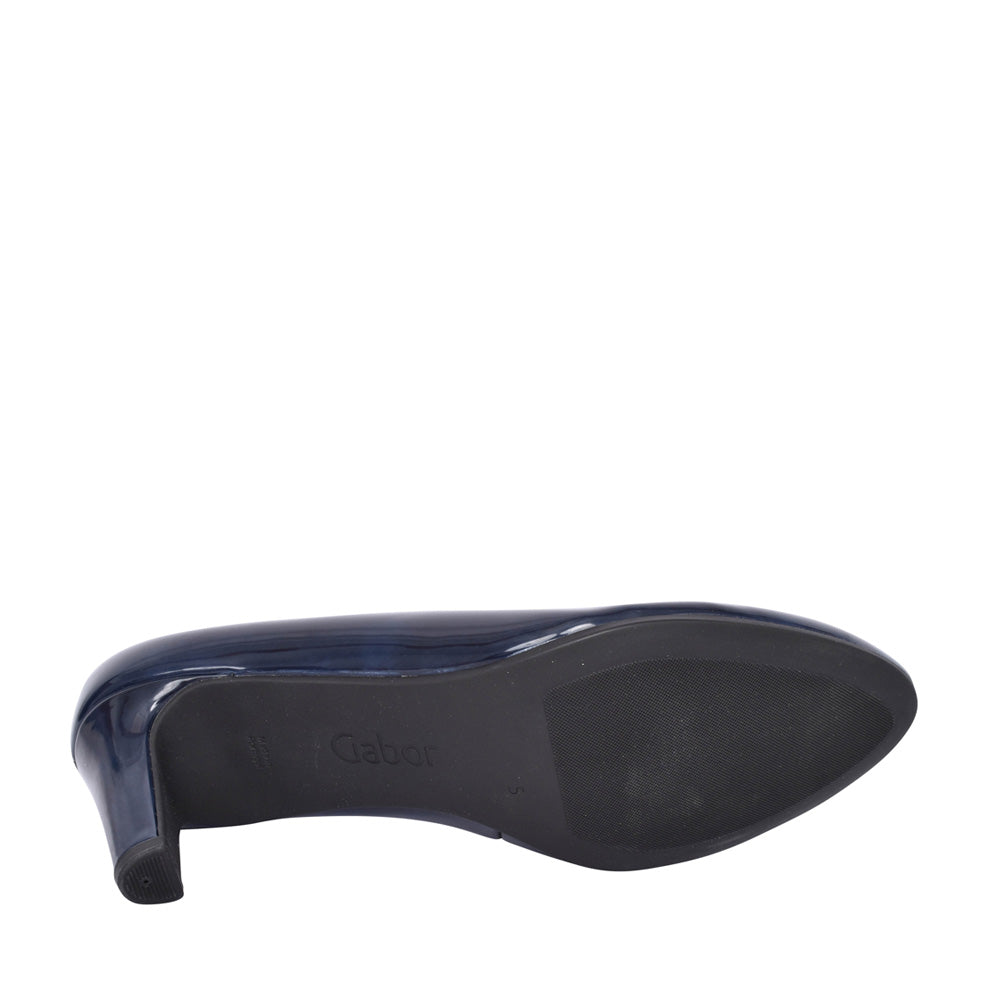 Ladies 91.410 Edina Court Shoe In Navy