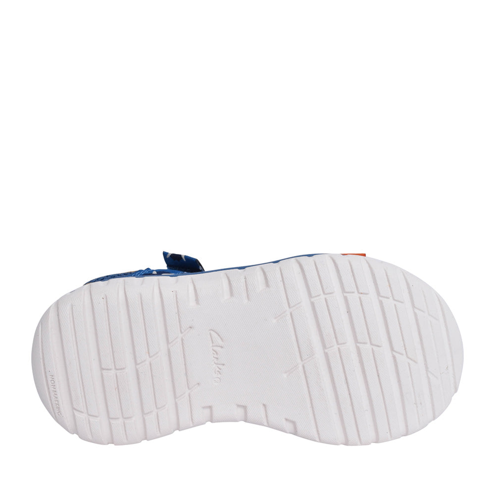Boys Surfing Tide Blue Textile Sandal In Kids G Fit