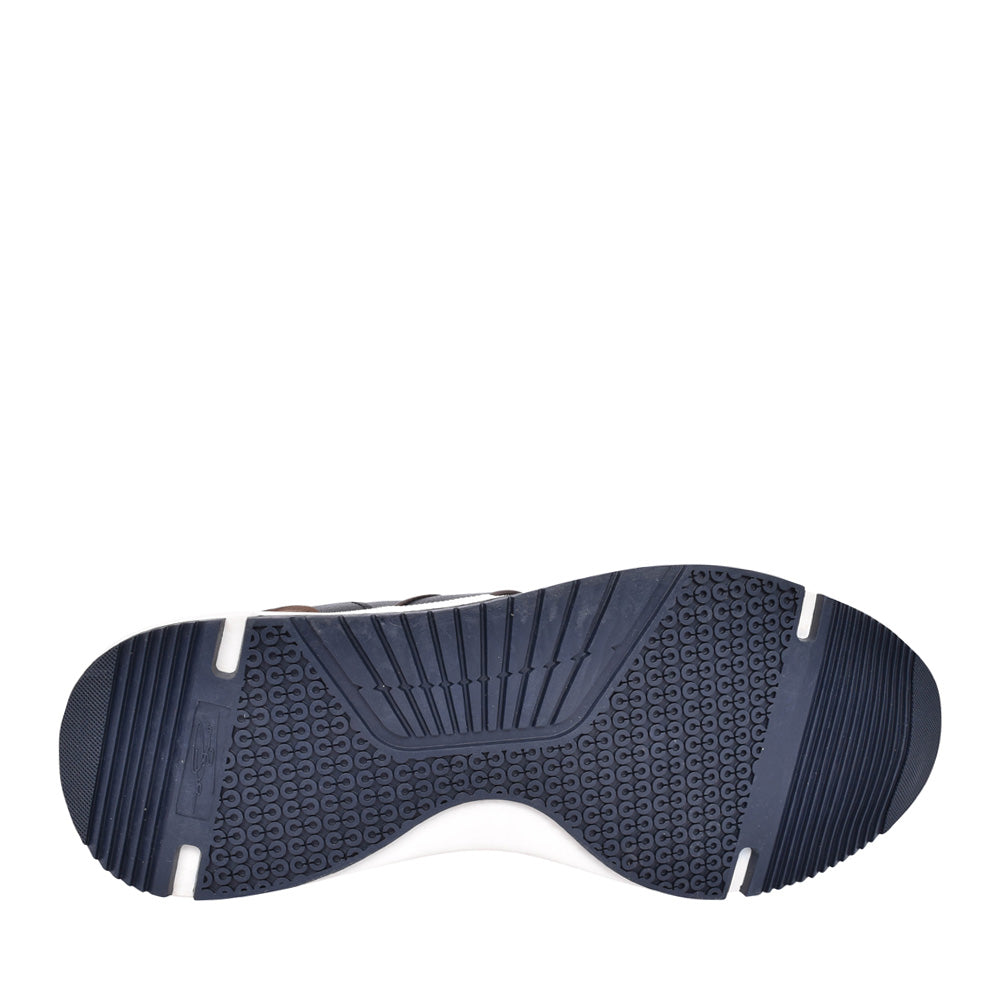 Mens Howley Laced Trainer In Navy