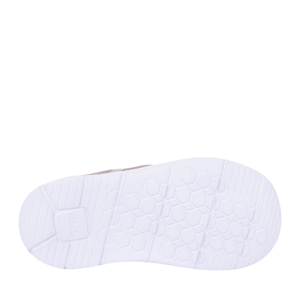Girls Ath Flux K Pink Textile Trainer In Kids G Fit