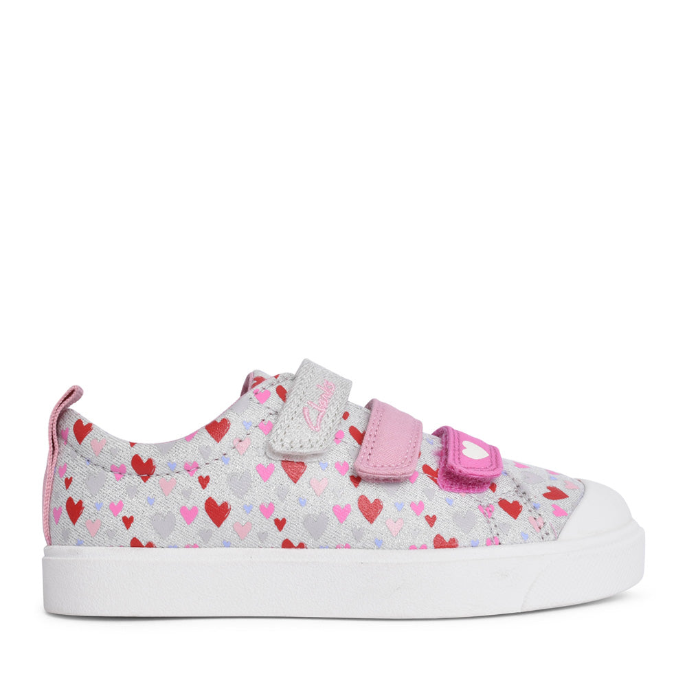 Girls City Vibe Cotton Canvas Shoe In Kids F Fit