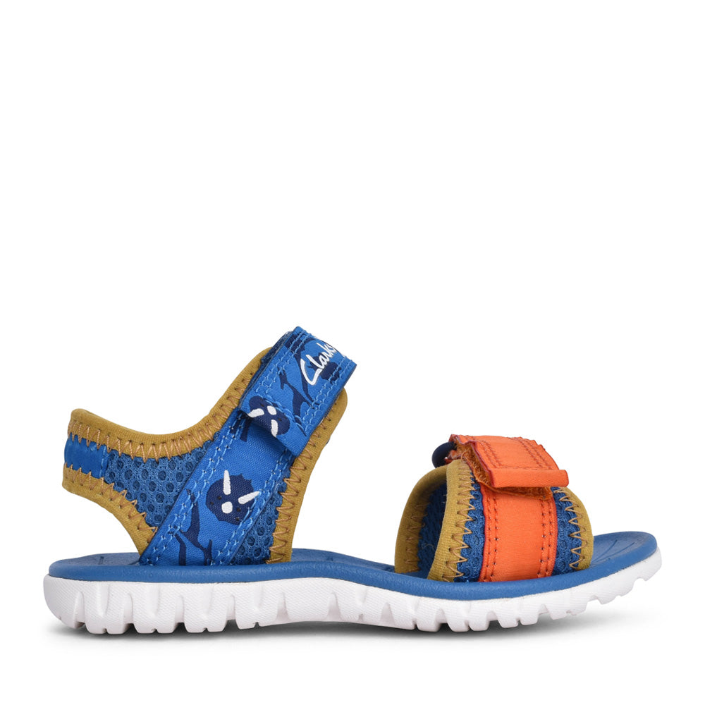 Boys Surfing Tide Blue Sandal In Kids G Fit