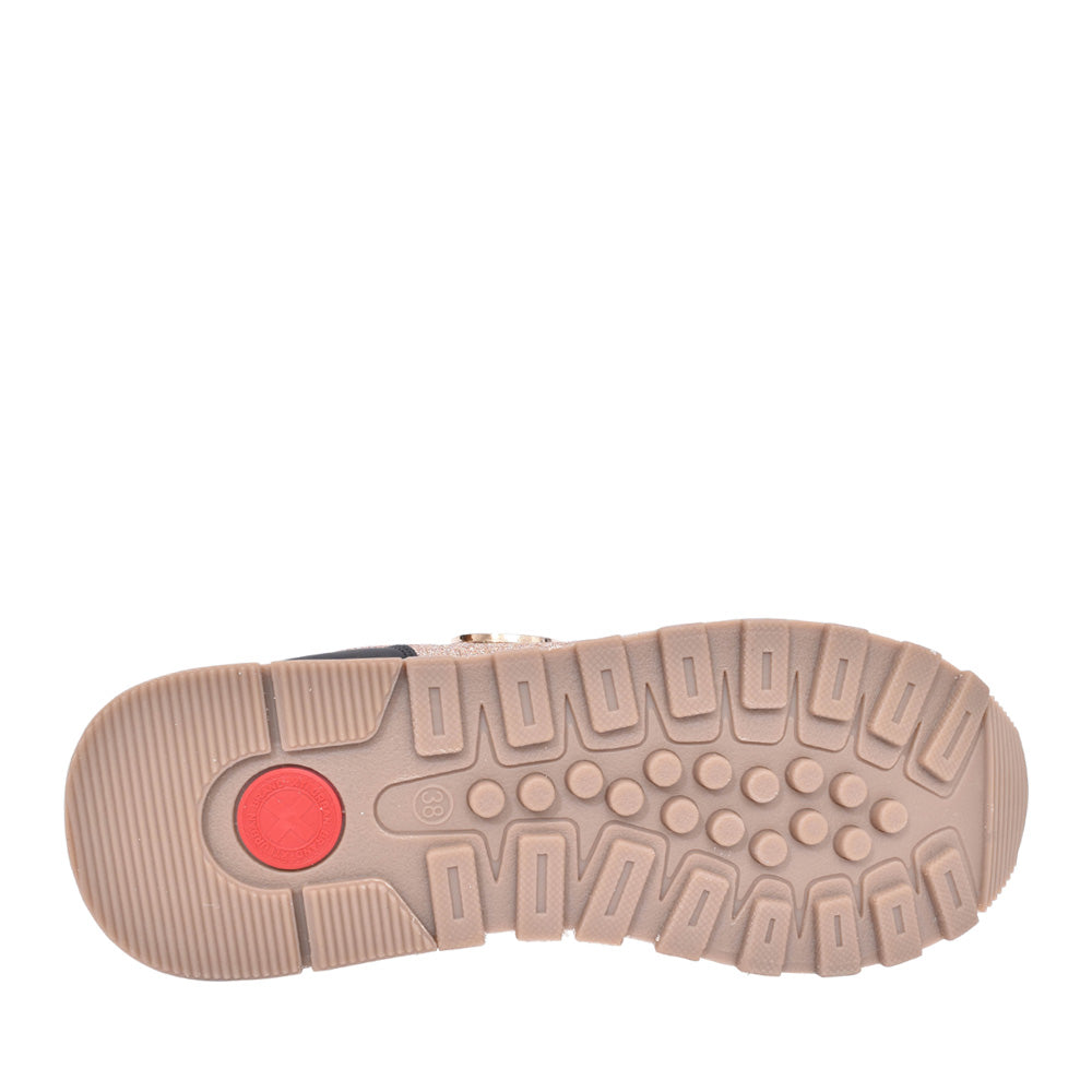 Ladies 141112 Laced Trainer In Nude