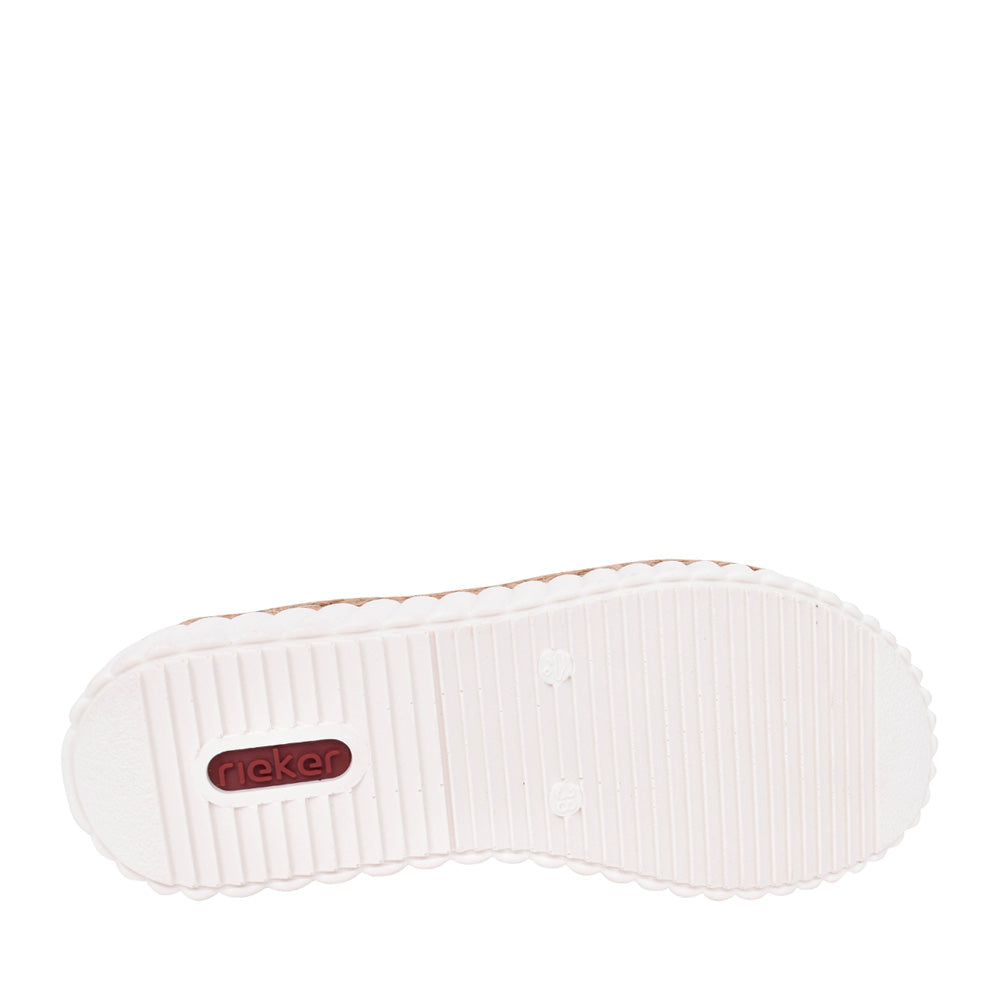Ladies 69260 Velcro Sandal In Beige