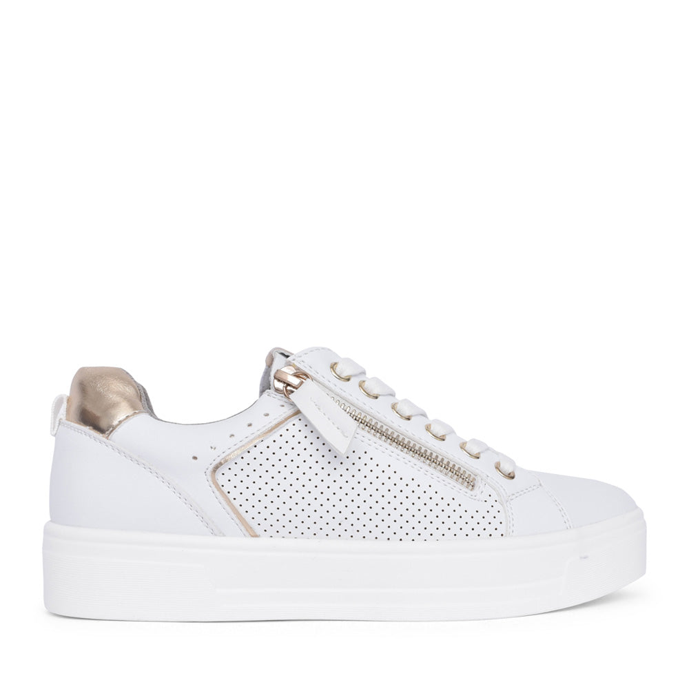 Ladies Nia Dlb042 Trainer In White