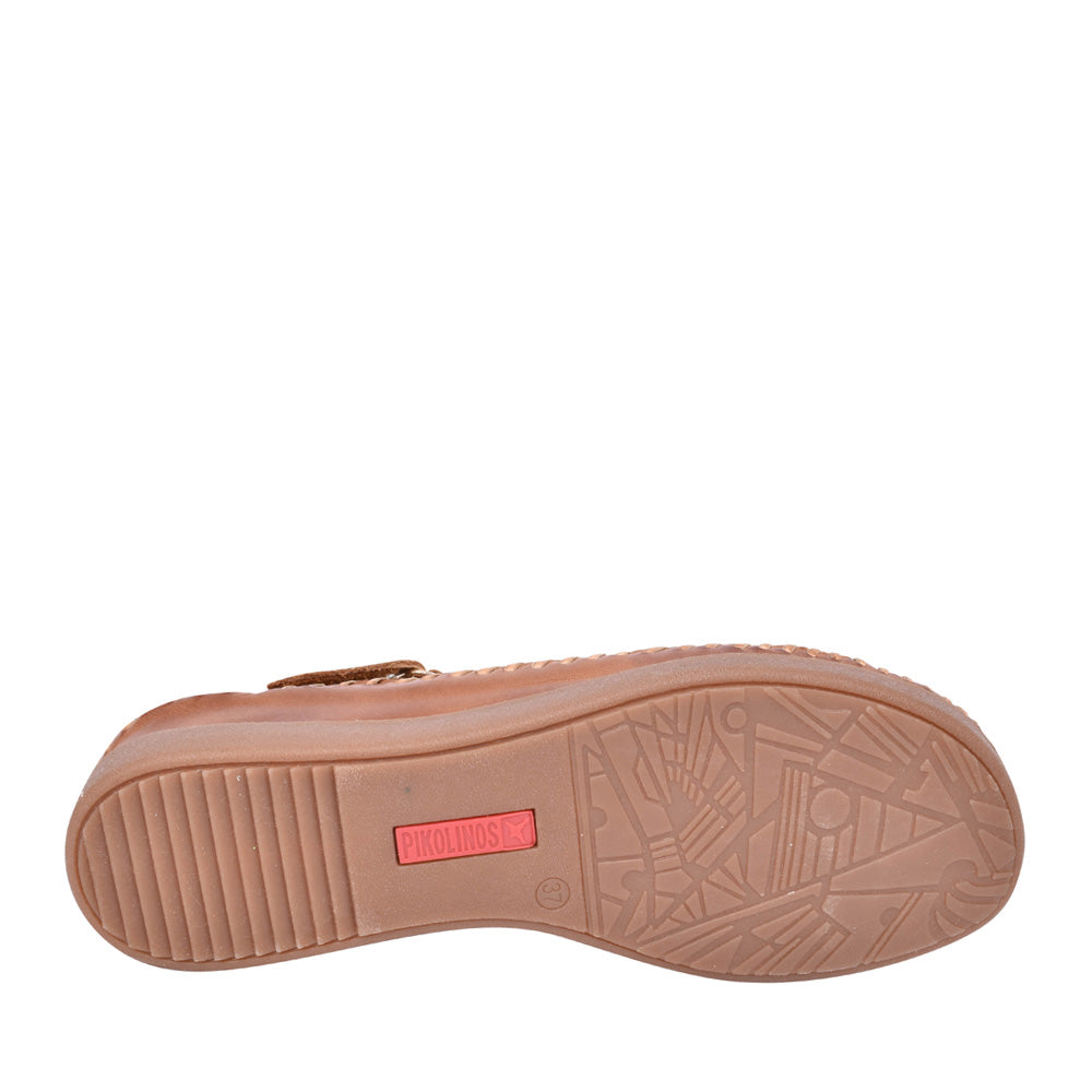Ladies Cadaques Cut-out Shoe In Tan