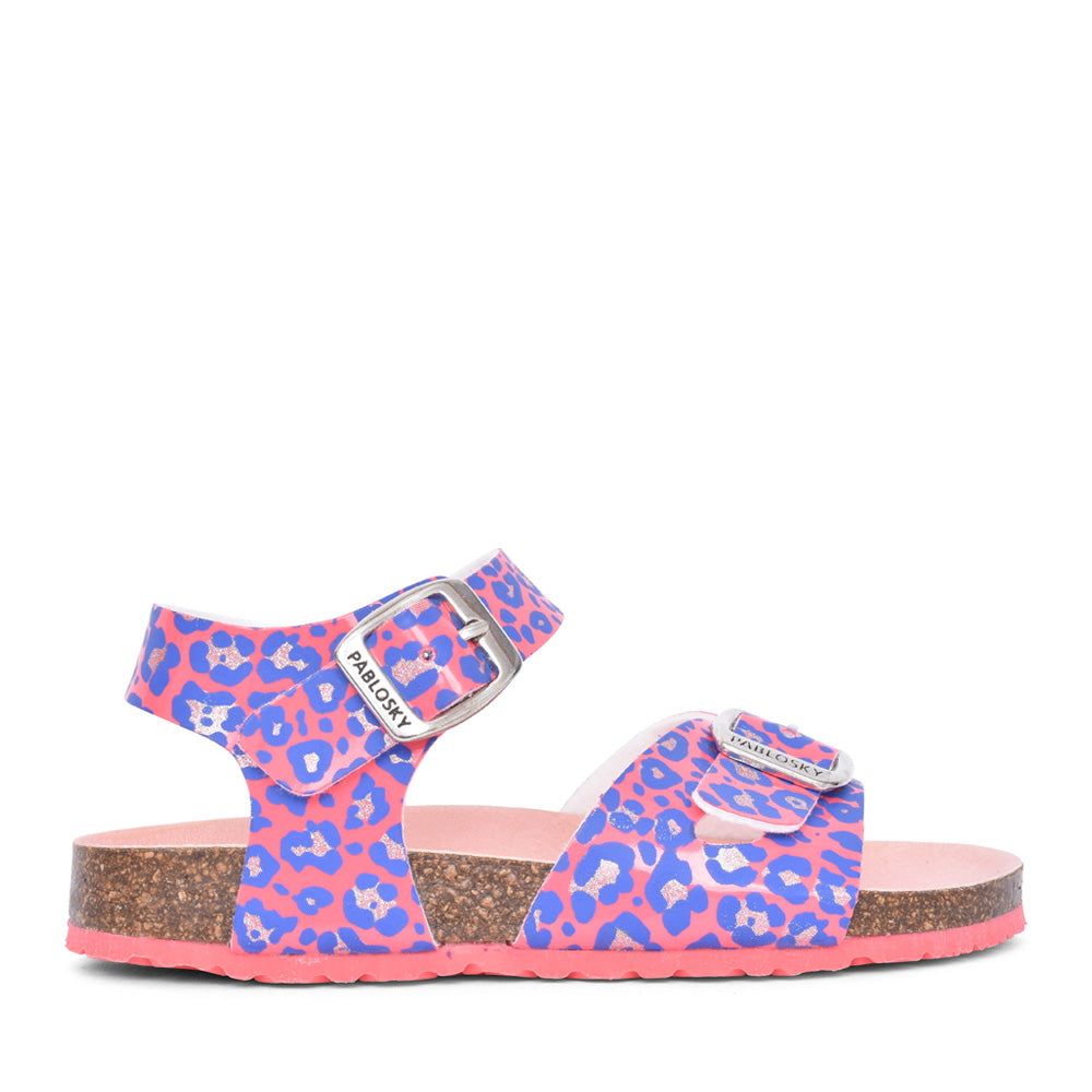 Girls 428770 Velcro Sandal In Coral