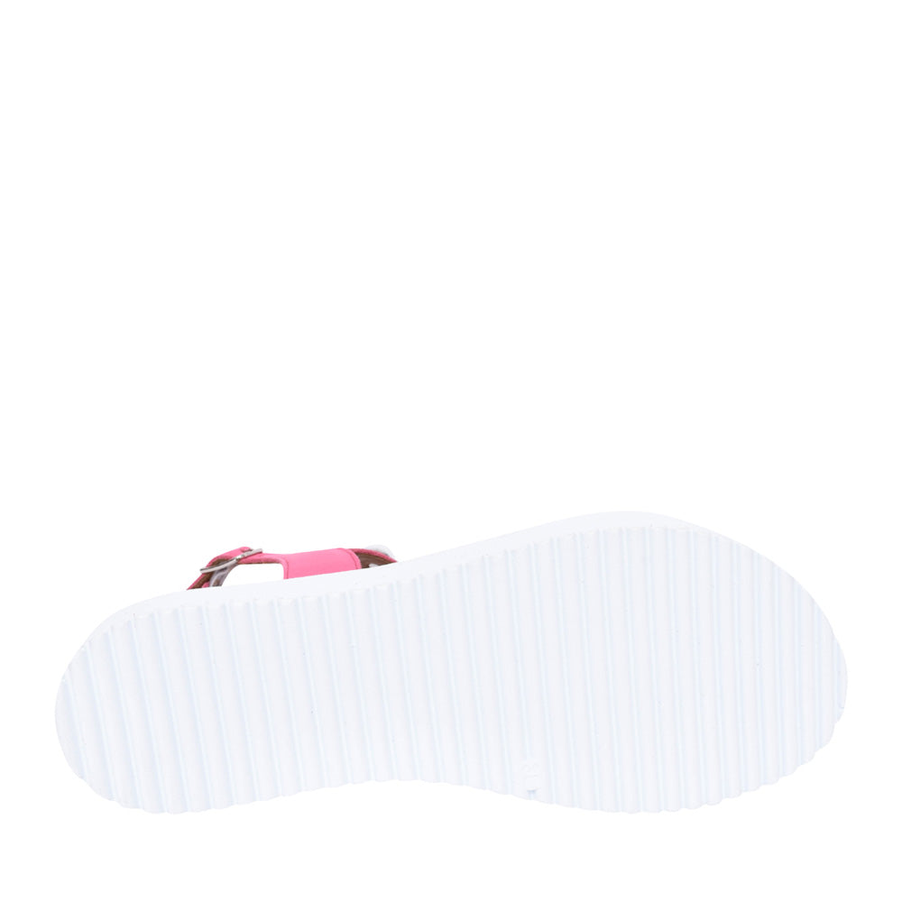 Ladies Summer A7366 Sandal In Hot Pink