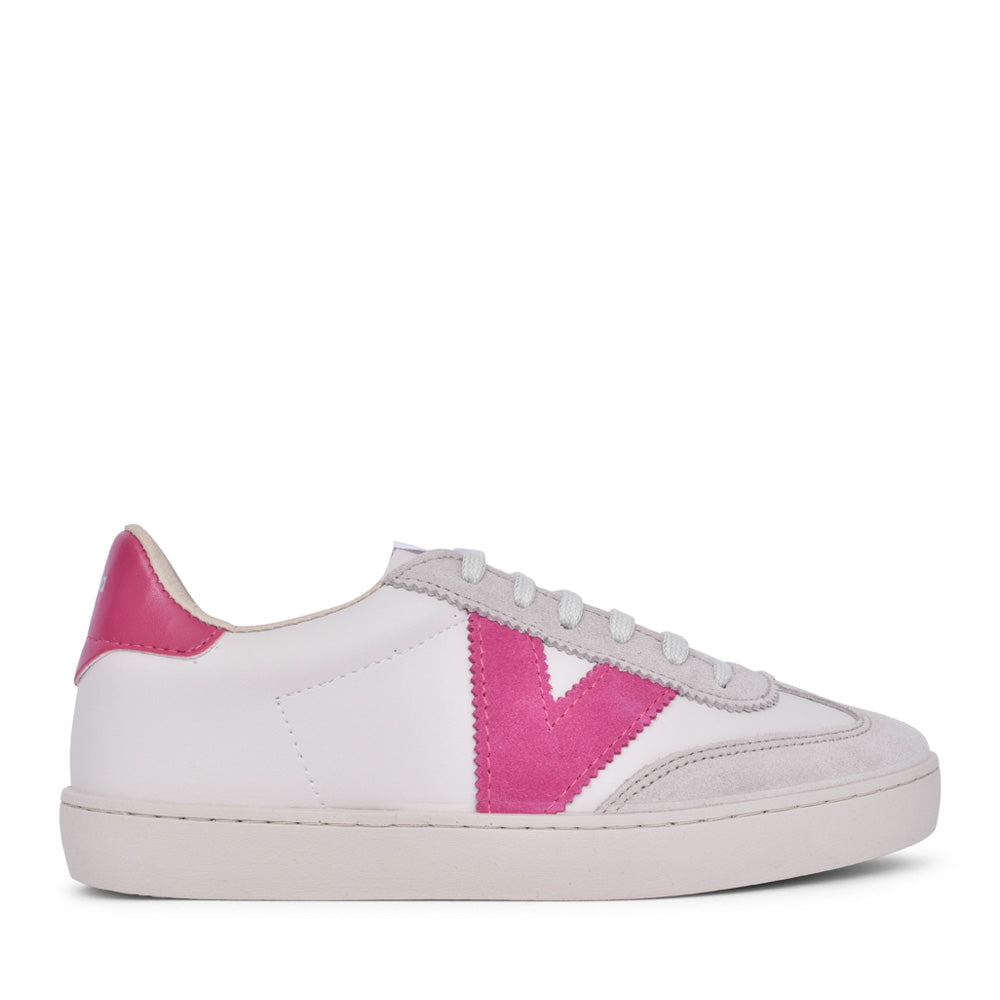 Ladies 1126184 Berlin Laced Trainer In Fuchsia
