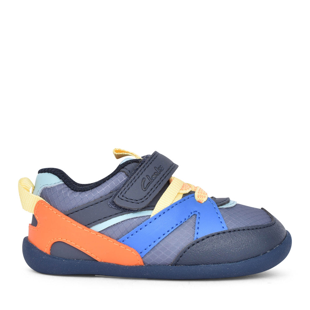 Boys Roamer Sport Toddler Grey Combi Shoe In Kids G Fit