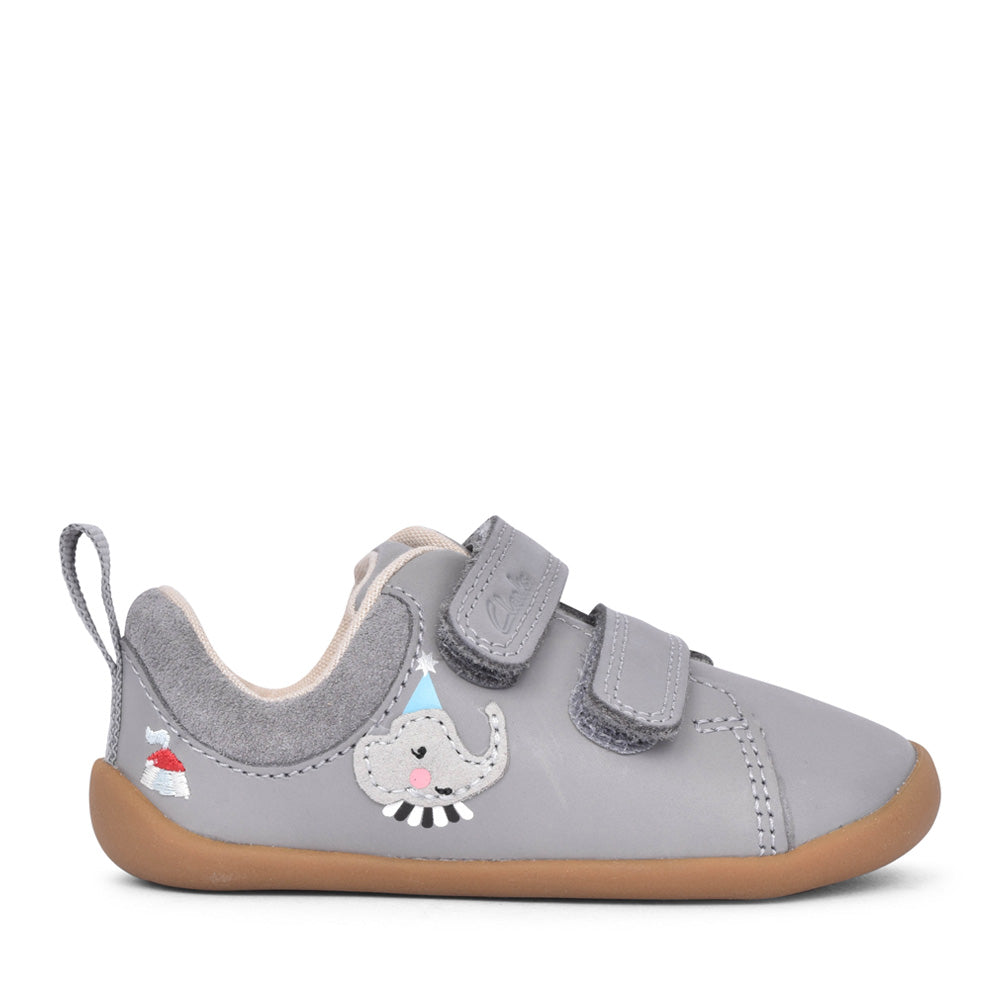 Boys Roamer Mime Toddler Grey Shoe In Kids F Fit