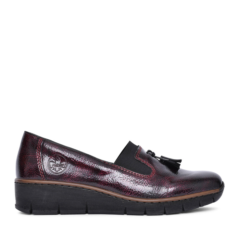Ladies 53751 Loafer In Wine