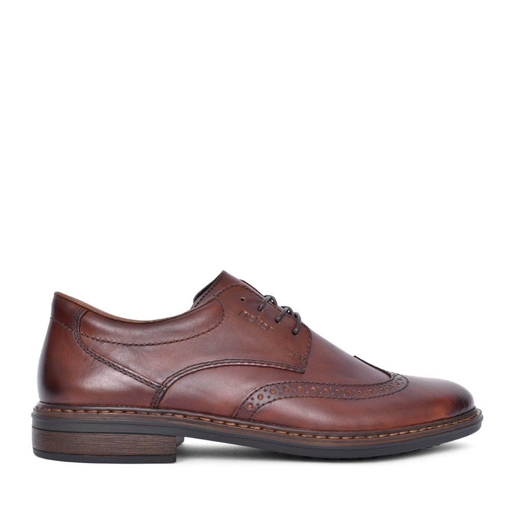 Mens 17620 Laced Shoe In Brown