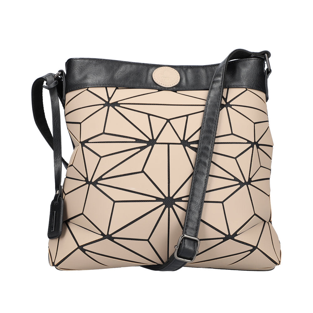 Ladies H1316 Cross Body Bag In Camel