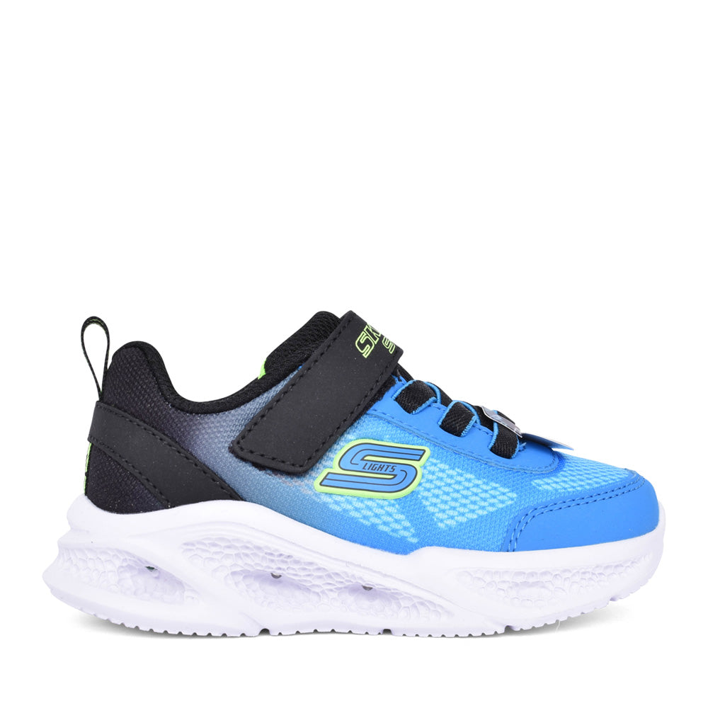 Boys 401495n Meteor Lights Krendox Trainer In Blue