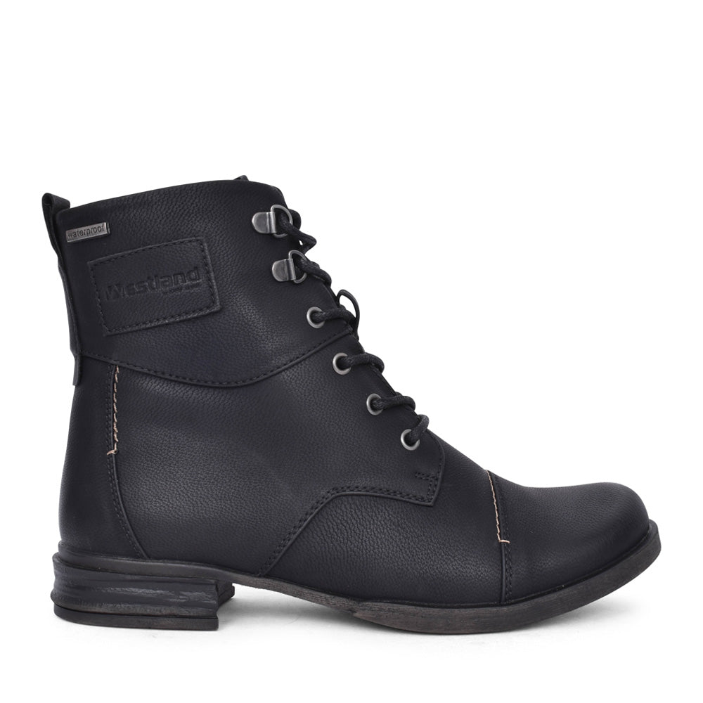 Ladies 723772 Venus 72 Laced Ankle Boot In Black