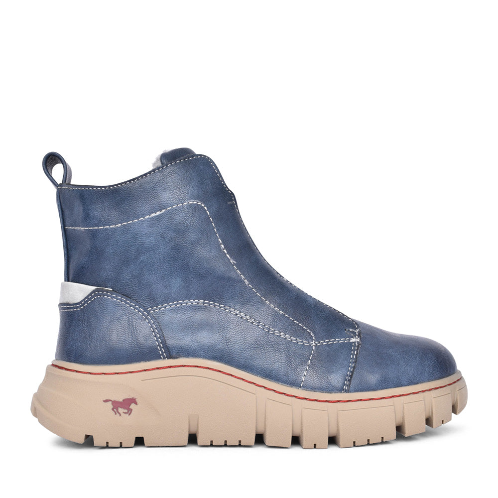 Ladies 1499606 Ankle Boot In Blue