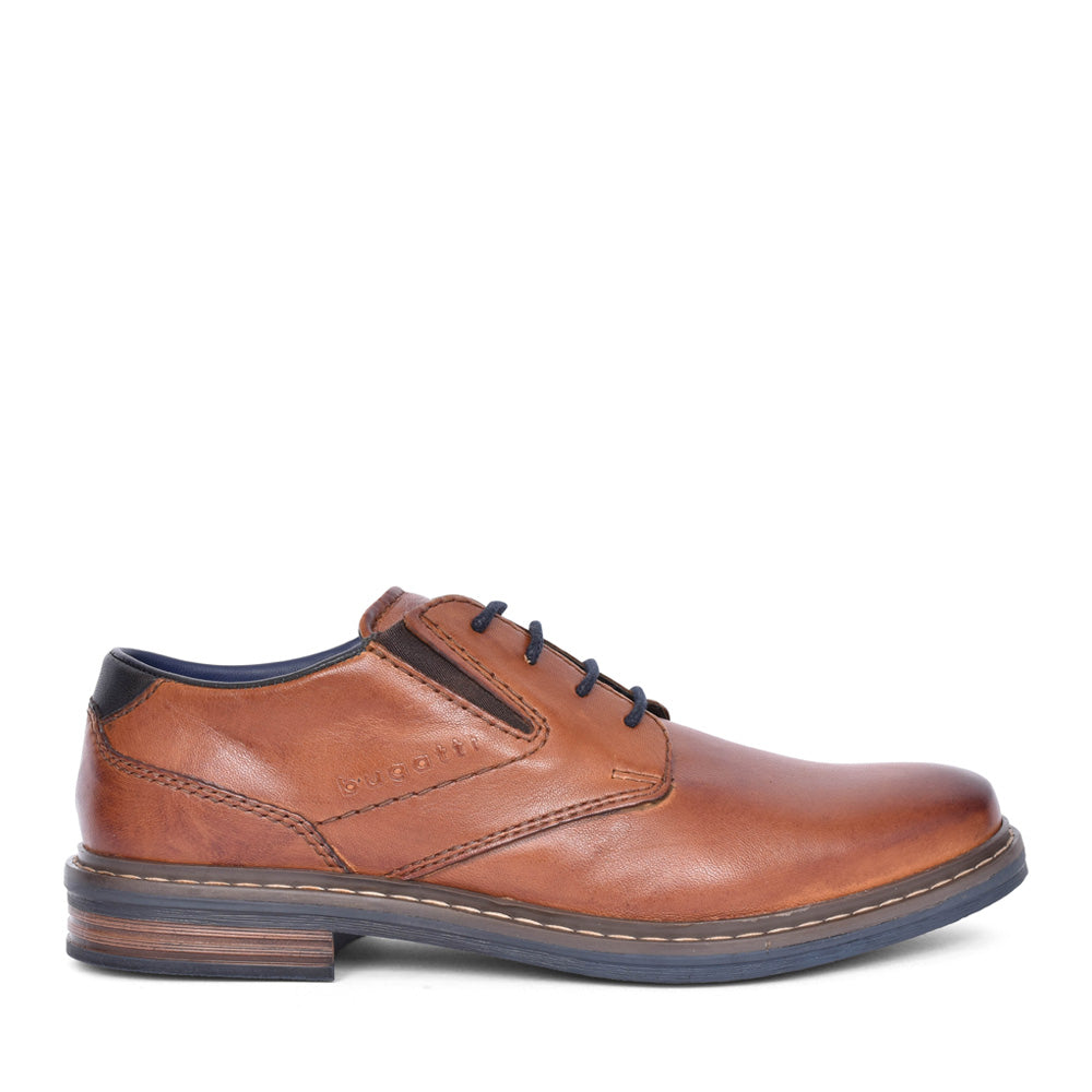 Mens Aoc01 Rigalo Evo Laced Shoe In Cognac