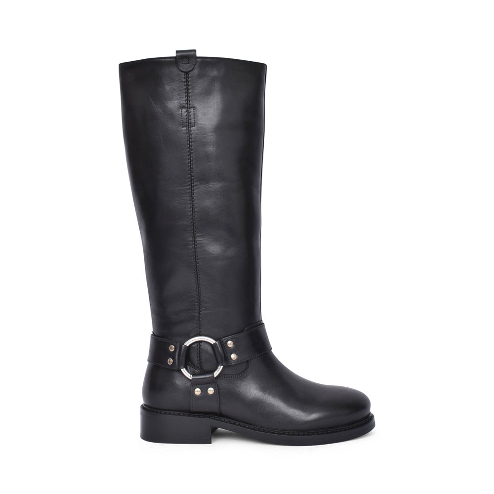 Ladies 14306-a New Tough Long Leg Boot In Black