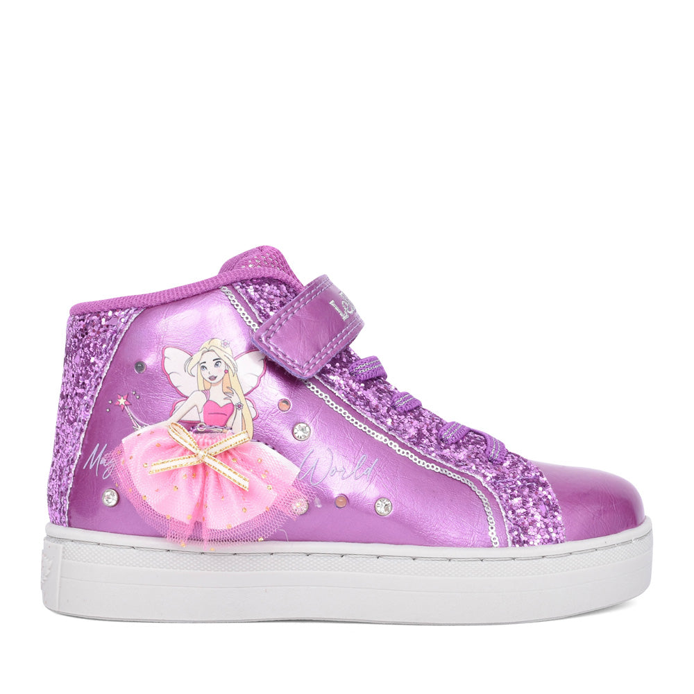 Girls Lk4486 Serena Ankle Boot In Purple