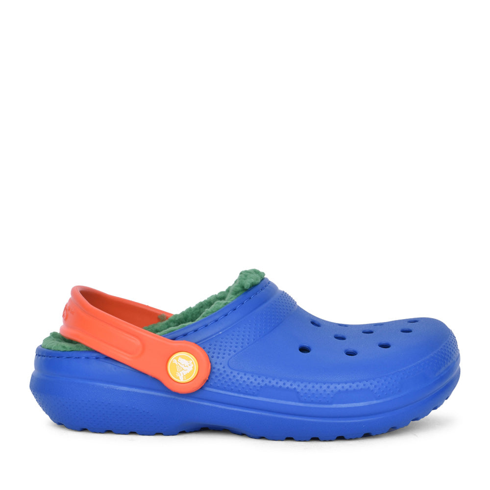 Unisex 207010 Classic Lined Clog In Blue Blot Multi