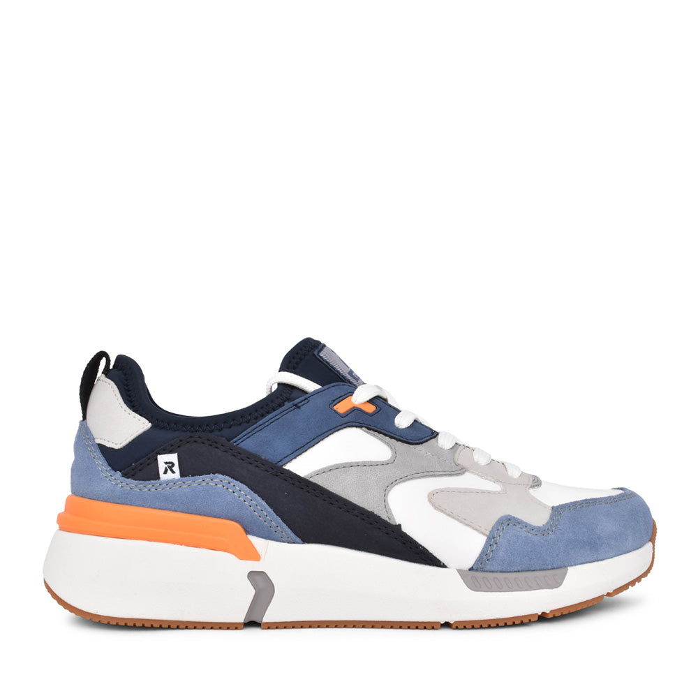 Mens U1403 Laced Trainer In Denim