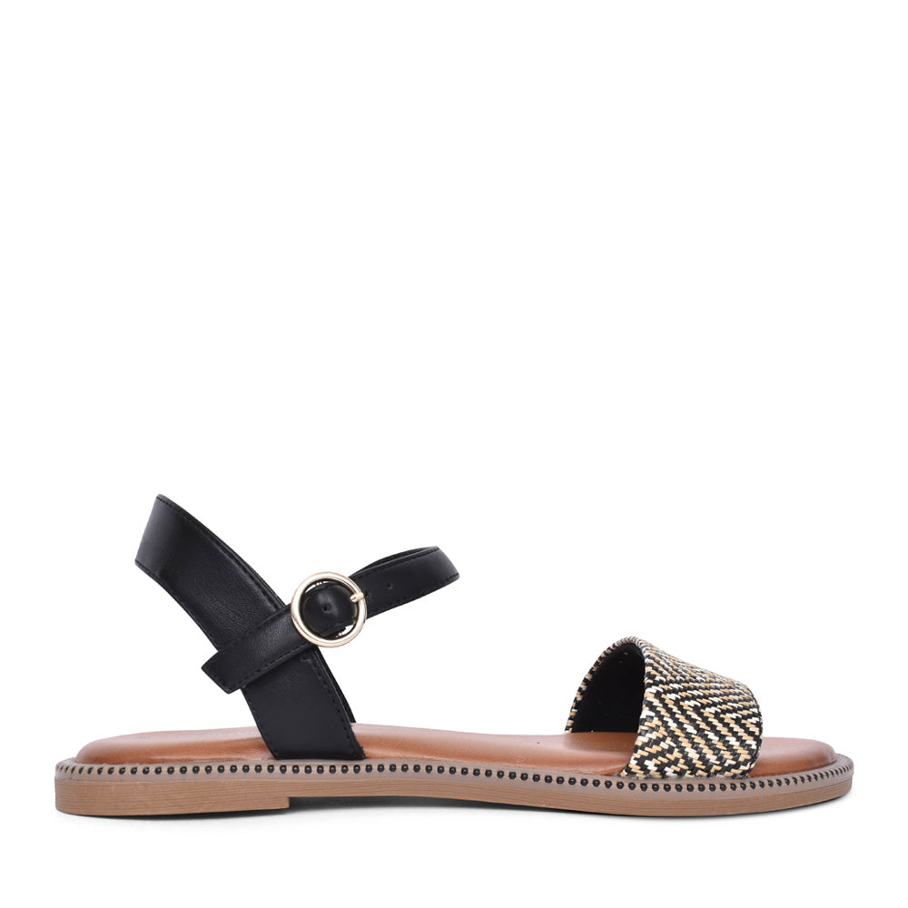 Ladies 5-28133 Sandal In Black