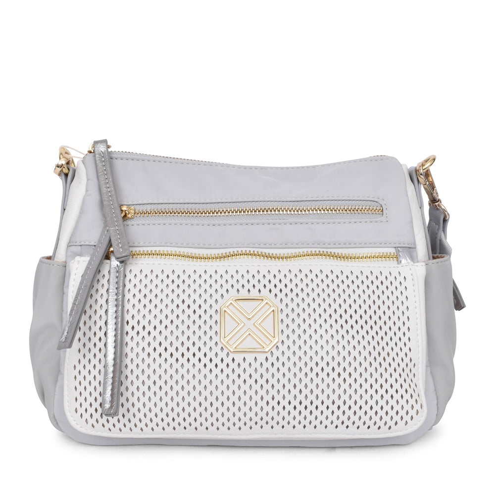 Ladies 184396 Cross Body Bag In Ice