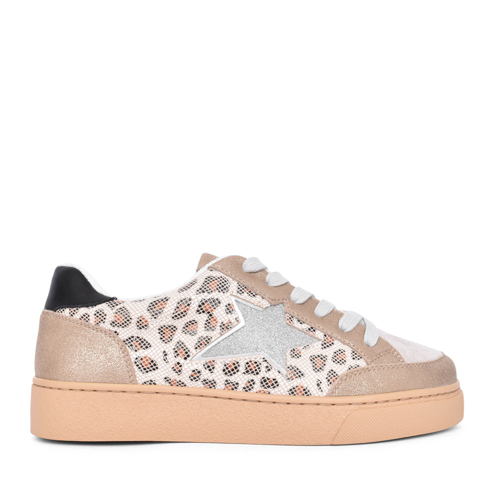 Ladies Fifty Nine Laced Trainer In Animal