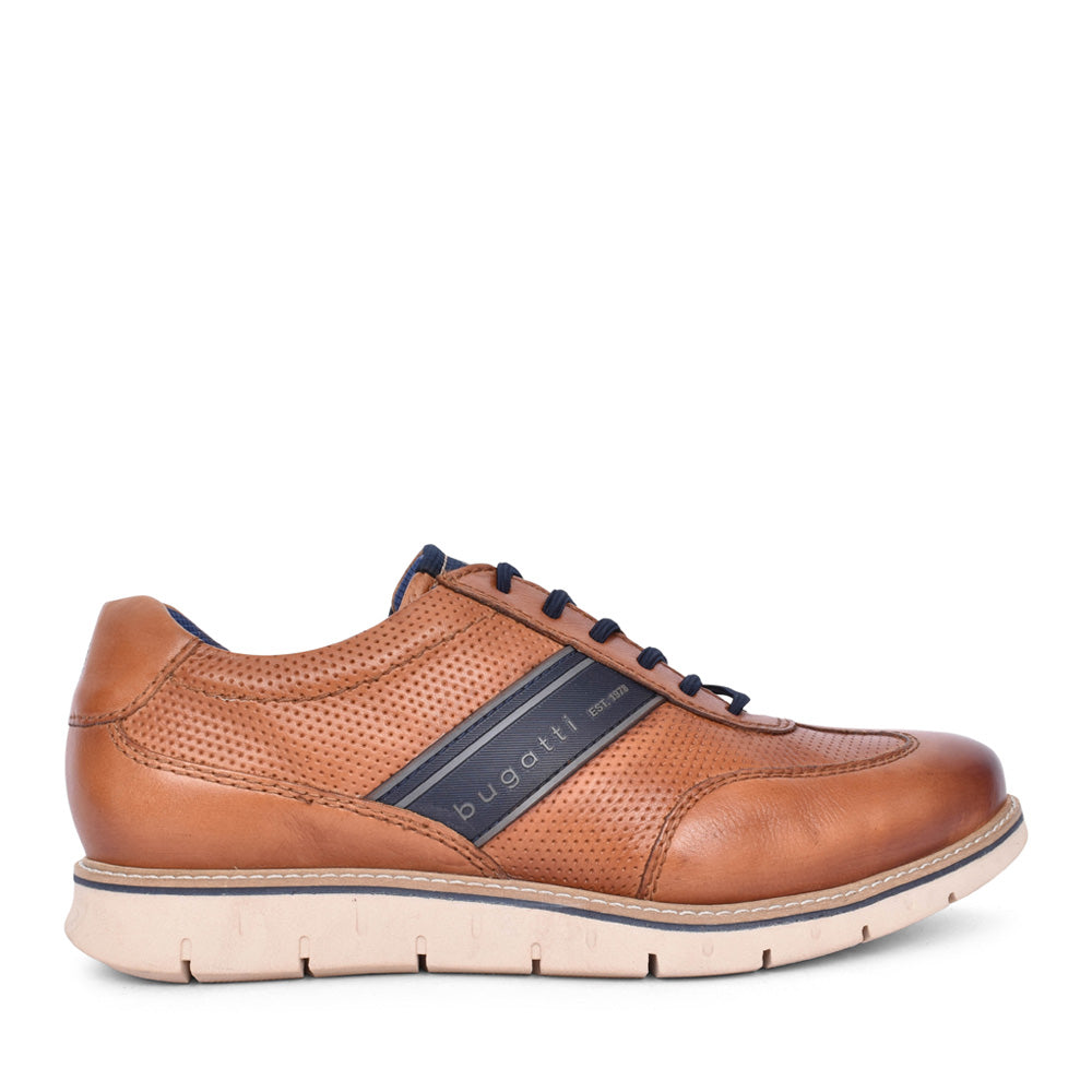 Mens Ary01 Sprinter Laced Trainer In Cognac