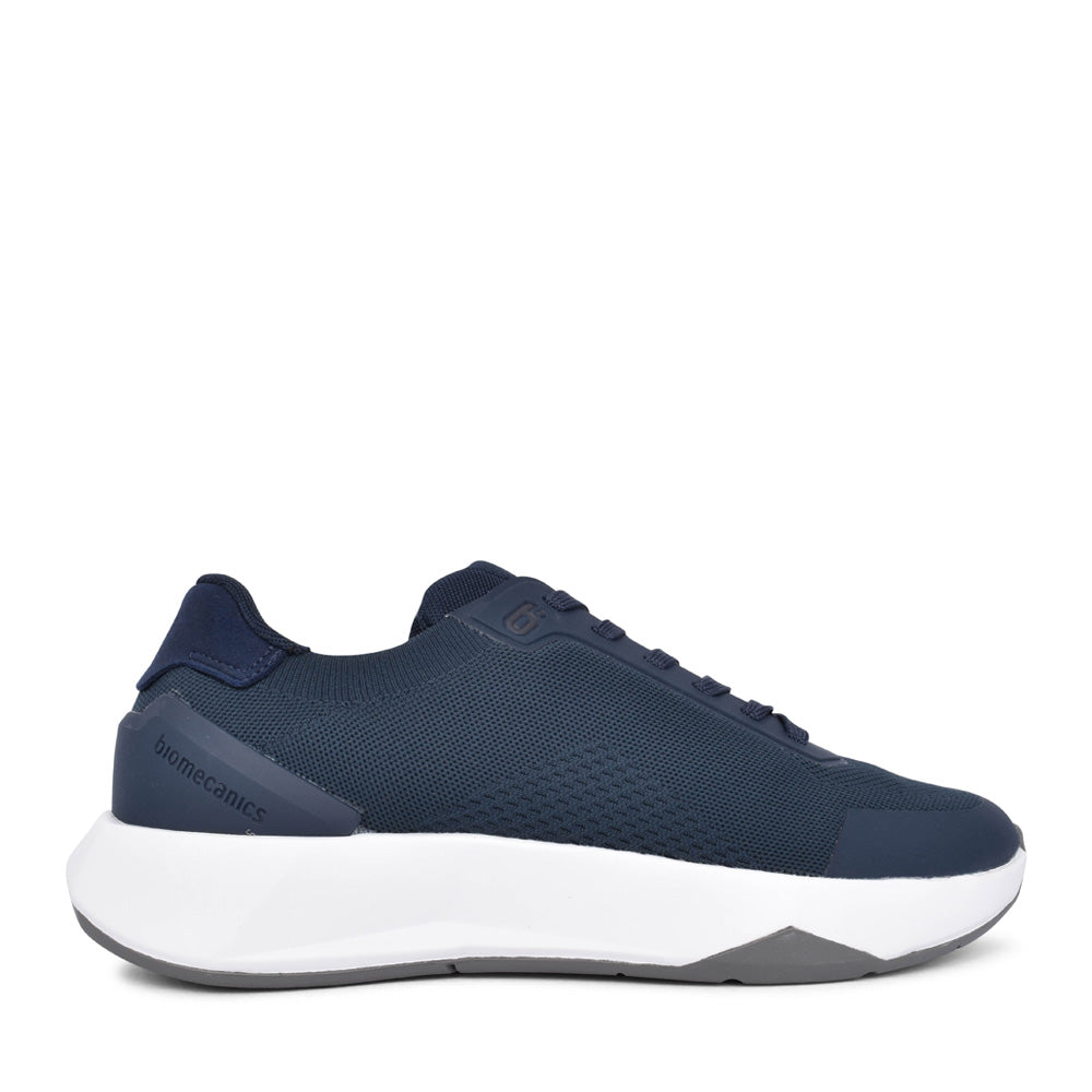 Mens 24202 Laced Trainer In Navy