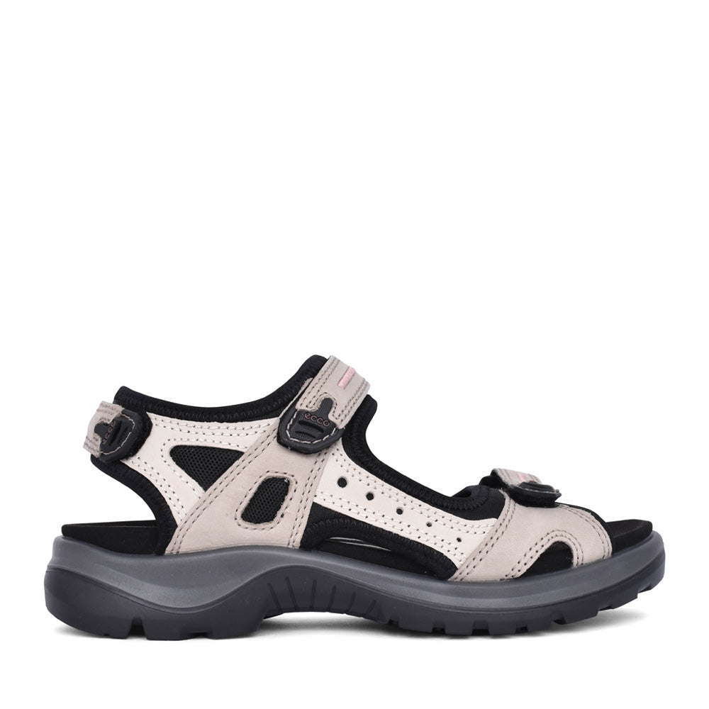 Ladies 69563 Offroad Velcro Walking Sandal In Beige