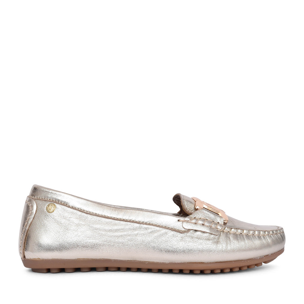 Ladies Martino Uls575 Slip-on Shoe In Gold