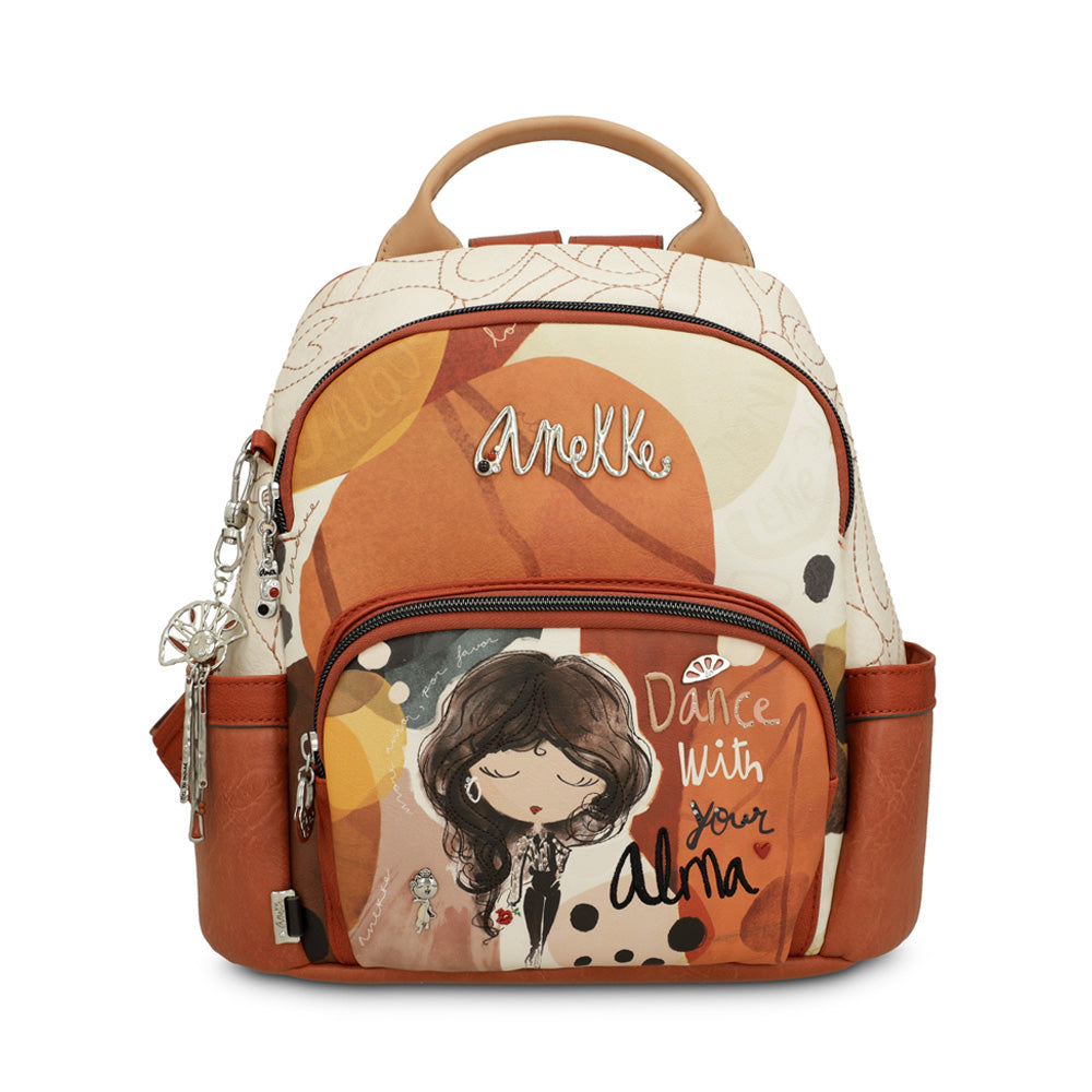 Ladies 40705-213 Mini Backpack In Orange