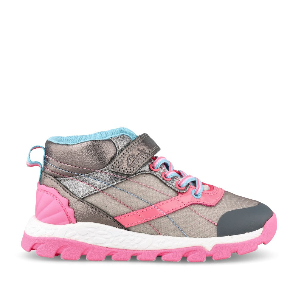 Girls Tidal 2 Myth K Silver Velcro Boot In Kids F Fit