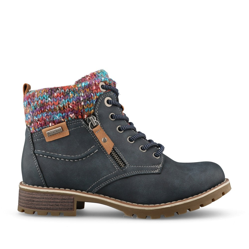 Lunar Ladies Tabasco GLB204 Boot In Navy