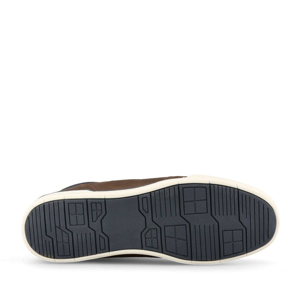 Mens Lakai Laced Trainer In Navy