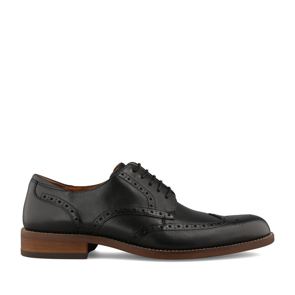 Mens Craft Remi Tip Leather G-fit Brogue In Blk Leather