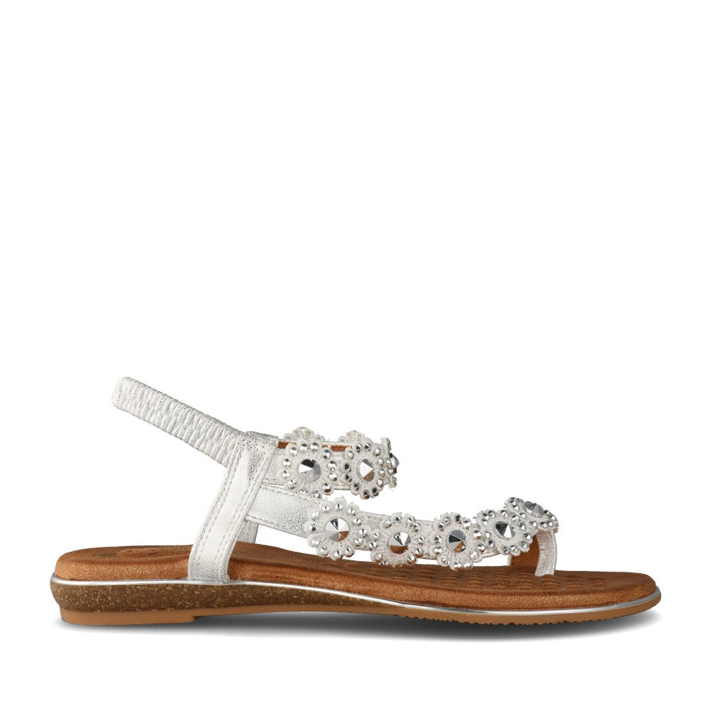 Ladies Charlotte Ii Jlh455 Sandal In Silver