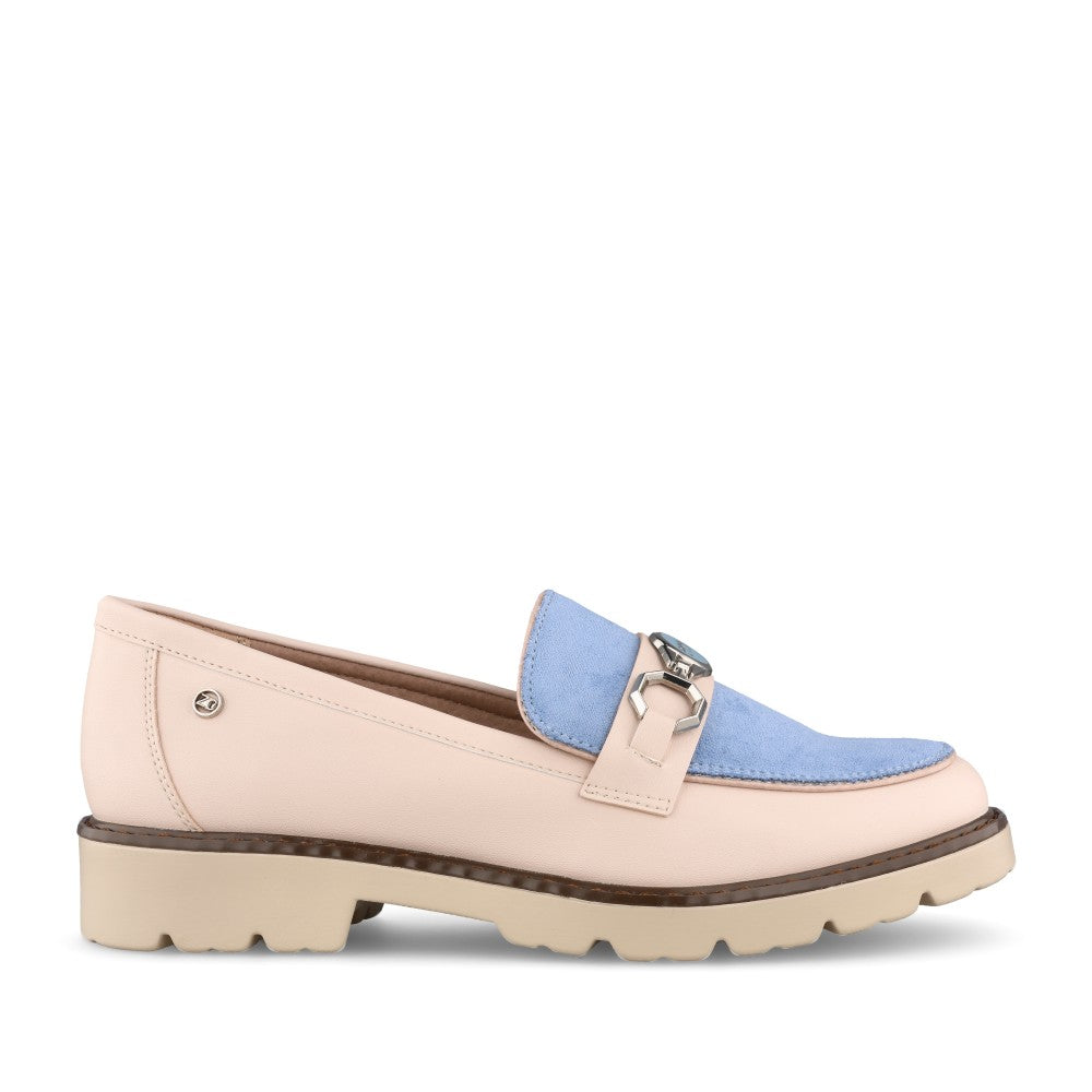 Ladies Saphin Loafer In Blush