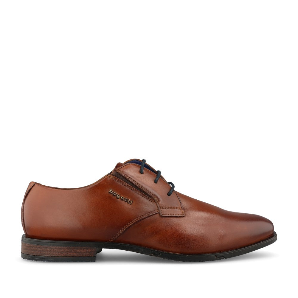 Mens Afy02 Gapo Laced Shoe In Cognac